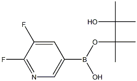 2,3-DIFLUOROPYRIDINE-5-BORONIC ACID PINACOL ESTER Struktur