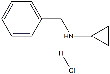 CYCLOPROPYLPHENYLMETHYLAMINE HYDROCHLORIDE Struktur