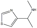 METHYL-(1-THIAZOL-4-YL-ETHYL)-AMINE Struktur