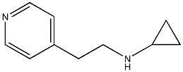 CYCLOPROPYL-(2-PYRIDIN-4-YL-ETHYL)-AMINE Struktur