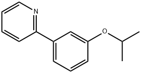 2-(3-ISOPROPOXYPHENYL)PYRIDINE Struktur