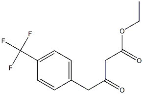 3-OXO-4-(4-TRIFLUOROMETHYL-PHENYL)-BUTYRIC ACID ETHYL ESTER Struktur