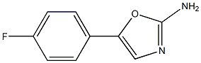 5-(4-FLUORO-PHENYL)-OXAZOL-2-YLAMINE Struktur