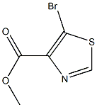 5-BROMOTHIAZOLE-4-CARBOXYLIC ACID METHYL ESTER Struktur