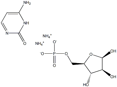 CYTOSINE-BETA-D-ARABINOFURANOSIDE 5'-MONOPHOSPHATE, DIAMMONIUM SALT Struktur