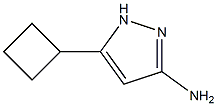 5-CYCLOBUTYL-1H-PYRAZOL-3-YLAMINE Struktur