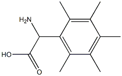 AMINO-PENTAMETHYLPHENYL-ACETIC ACID Struktur