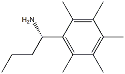 (1S)-1-(2,3,4,5,6-PENTAMETHYLPHENYL)BUTYLAMINE Struktur