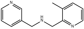 (3-METHYL-PYRIDIN-2-YLMETHYL)-PYRIDIN-3-YLMETHYL-AMINE Struktur