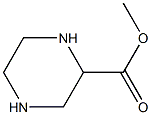 PIPERAZINE-2-CARBOXYLIC ACID METHYL ESTER Struktur