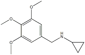 (1S)CYCLOPROPYL(3,4,5-TRIMETHOXYPHENYL)METHYLAMINE Struktur