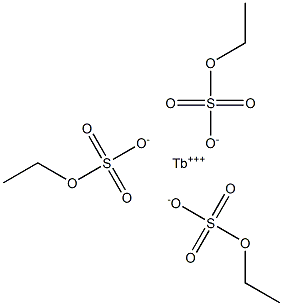 TERBIUM ETHYLSULFATE Struktur