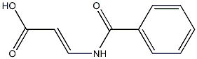 3-BENZOYLAMINO ACRYLIC ACID Struktur