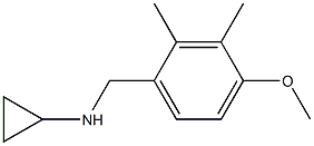 (1R)CYCLOPROPYL(4-METHOXY-2,3-DIMETHYLPHENYL)METHYLAMINE Struktur