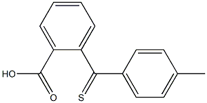 2-(4-METHYLTHIOBENZOYL)BENZOIC ACID Struktur