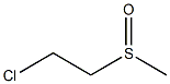 2-CHLOROETHYL METHYL SULFOXIDE Struktur