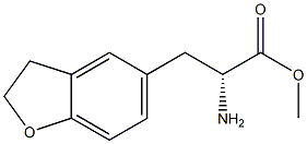 METHYL (2R)-2-AMINO-3-(2,3-DIHYDROBENZO[B]FURAN-5-YL)PROPANOATE Struktur