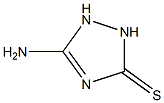 5-AMINO-1,2-DIHYDRO-3H-1,2,4-TRIAZOLE-3-THIONE Struktur