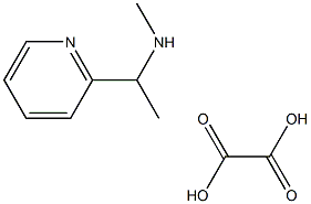 METHYL-(1-PYRIDIN-2-YL-ETHYL)-AMINE OXALATE Struktur