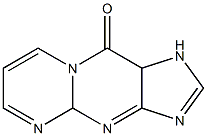 4A,10A-DIHYDROPYRIMIDO[1,2-A]PURIN-10(1H)-ONE Struktur