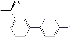 (1R)-1-[3-(4-FLUOROPHENYL)PHENYL]ETHYLAMINE Struktur