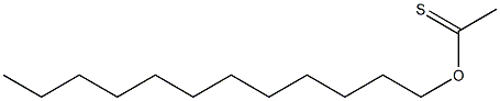 DODECYL THIOACETATE Struktur