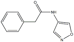 N-ISOXAZOLE-4-YL-2-PHENYLACETAMIDE Struktur