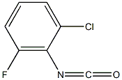 1-CHLORO-3-FLUORO-2-ISOCYANATOBENZENE Struktur