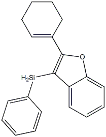 2-CYCLOHEX-1-ENYL-3-PHENYLSELANYL-BENZOFURAN Struktur