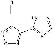 1,2,5-OXADIAZOLE-3-CARBONITRILE, 4-(1H-TETRAZOL-5-YL)- Struktur