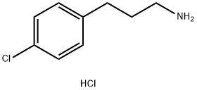 3-(4-CHLOROPHENYL)PROPYLAMINE HYDROCHLORIDE Struktur