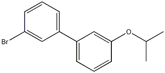 3-BROMO-3'-ISOPROPOXYBIPHENYL Struktur