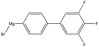 4-(3,4,5-TRIFLUOROPHENYL)PHENYLMAGNESIUM BROMIDE Struktur