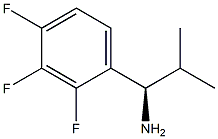 (1R)-2-METHYL-1-(2,3,4-TRIFLUOROPHENYL)PROPYLAMINE Struktur