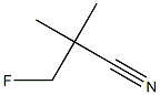 3-FLUORO-2,2-DIMETHYLPROPIONITRILE Struktur