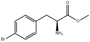 METHYL (2S)-2-AMINO-3-(4-BROMOPHENYL)PROPANOATE Struktur