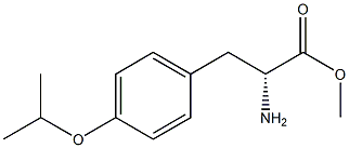 METHYL (2R)-2-AMINO-3-[4-(METHYLETHOXY)PHENYL]PROPANOATE Struktur