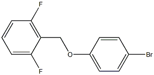 4-BROMOPHENYL-(2,6-DIFLUOROBENZYL)ETHER Struktur