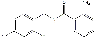 2-AMINO-N-(2,4-DICHLOROBENZYL)BENZAMIDE Struktur