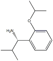 (1S)-2-METHYL-1-[2-(METHYLETHOXY)PHENYL]PROPYLAMINE Struktur