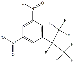 3,5-DINITRO-HEPTAFLUOROISOPROPYL-BENZENE Struktur