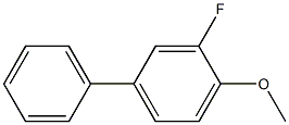 3-FLUORO-4-METHOXY-BIPHENYL Struktur