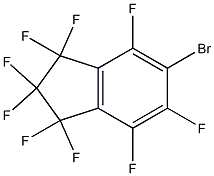 5-BROMOPERFLUOROINDAN Struktur