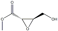 METHYL (2S,3R)-4-HYDROXY-2,3-EPOXYBUTYRATE Struktur