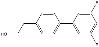 4-(3,5-DIFLUOROPHENYL)PHENETHYL ALCOHOL Struktur