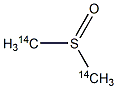 DIMETHYL [14C] SULFOXIDE Struktur