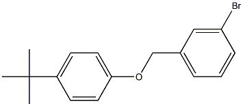 3-BROMOBENZYL-(4-TERT-BUTYLPHENYL)ETHER Struktur