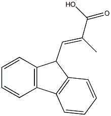 9-FLUORENE METHYL ACRYLATE Struktur