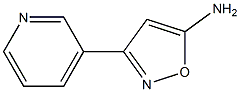 3-PYRIDIN-3-YL-ISOXAZOL-5-YLAMINE Struktur