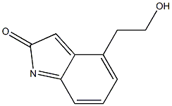 4-(2-HYDROXYETHYL) OXYINDOLE Struktur